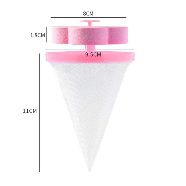 1446 Washing Machine Floating Filter Lint Mesh Bag Net Pouch Hair/Lint Catcher DeoDap 1446 Washing Machine Floating Filter Lint Mesh Bag Net Pouch Hair/Lint Catcher DeoDap